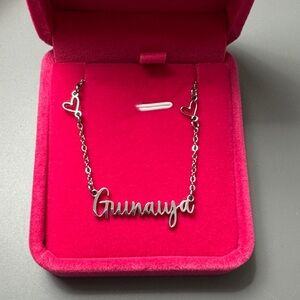 Silver Chamorro “Guinaiya” Guam Necklace